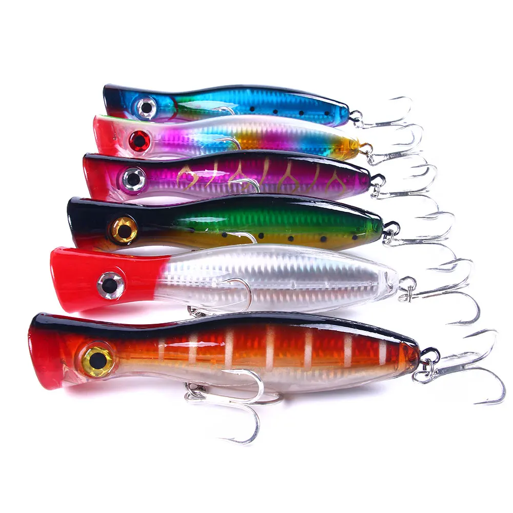 

fishing hard bait topwater lure 17cm 83g big popper lure, 6 colors