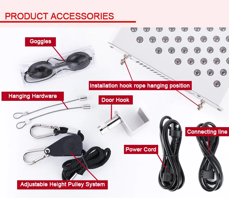 

Yoroso 1000w Red Light Therapy Skin Care Infrared Light Red Light Therapy Device