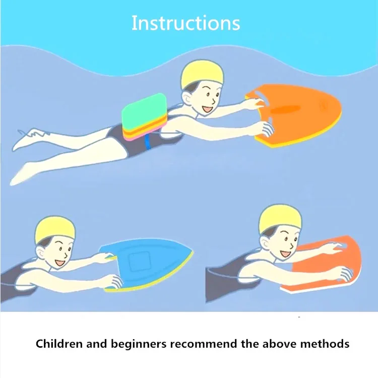 Colorful Buoyancy Board A Word Water Board Swimming Kickboard Beginner ...