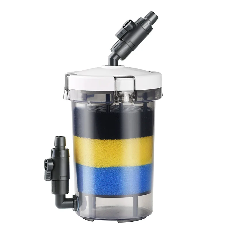 

Sunsun HW-602/603 Silent Filter Barrel Aquarium Fish Straw Tank External Canister Filter