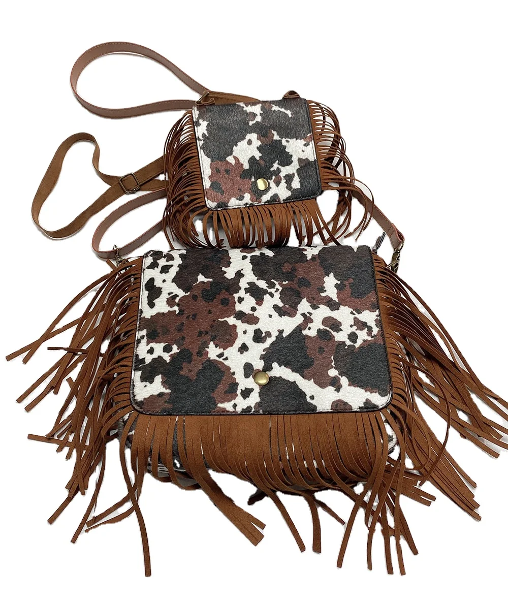 

Fashionable Leopard Print Fringe Single Shoulder Bag Baby Coin Purse Tassels Kids Girl Child Bags, Customized color