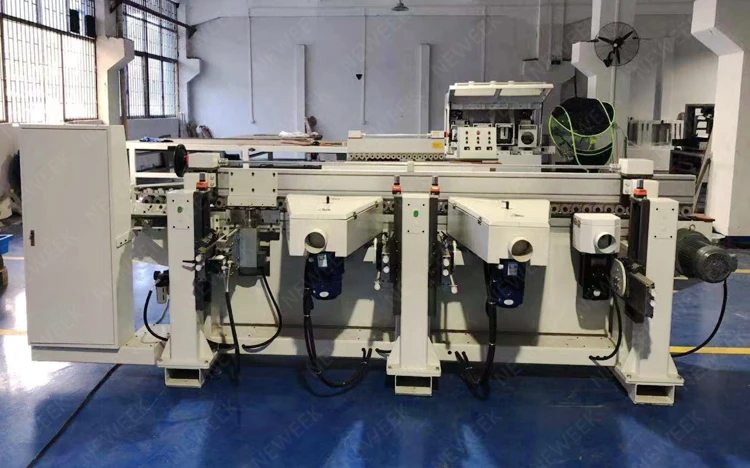 NEWEEK wood sanding machine abrasive belt sander straight line edge sander