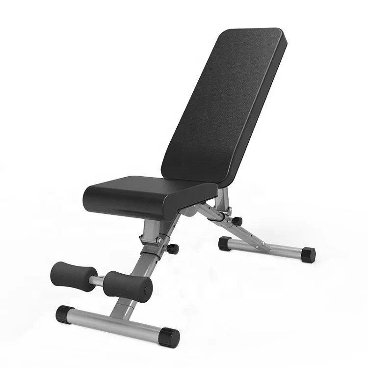 

Wellshow Sport Fitness Adjustable Multi-function Sit Up Weight Lifting Bench Press For Home Gym Strength Training, Black