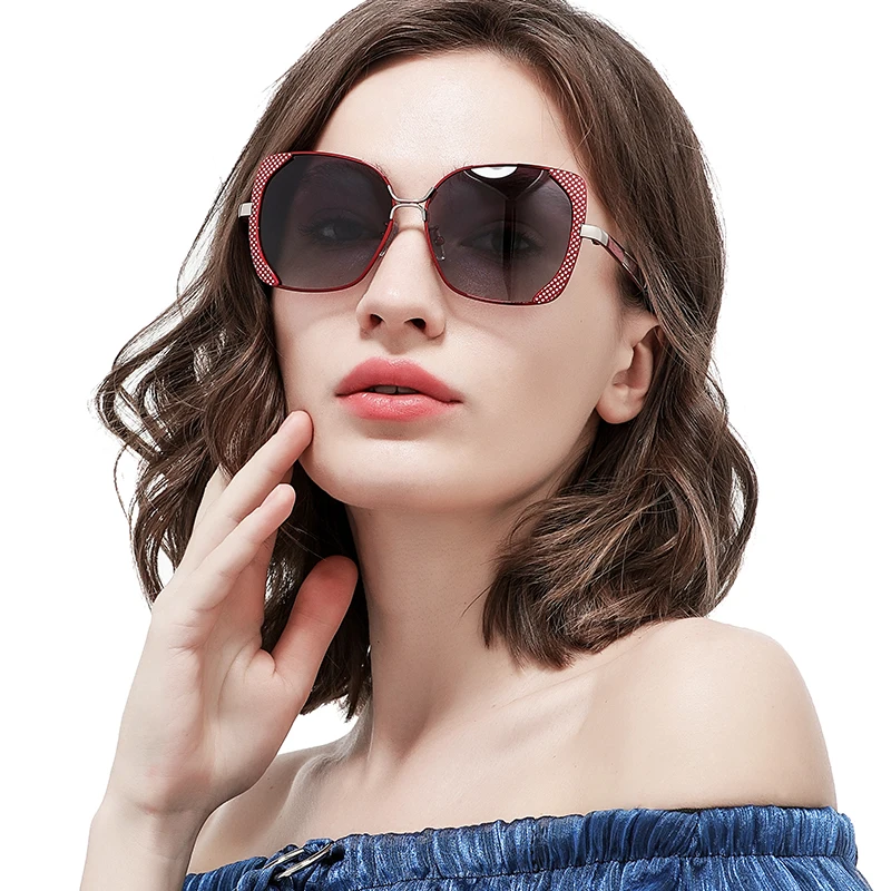 

2020 New arrival fashion oversized frame sunglasses sun glasses for women