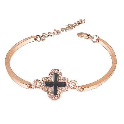 

2020 Hot sale Designers luck charm four leaf clover fashion crystal bracelet women