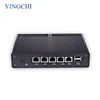 Mini-mini computer J1900 quad-core mini soft routing Gigabit four network port all aluminum cooling industrial control small hos