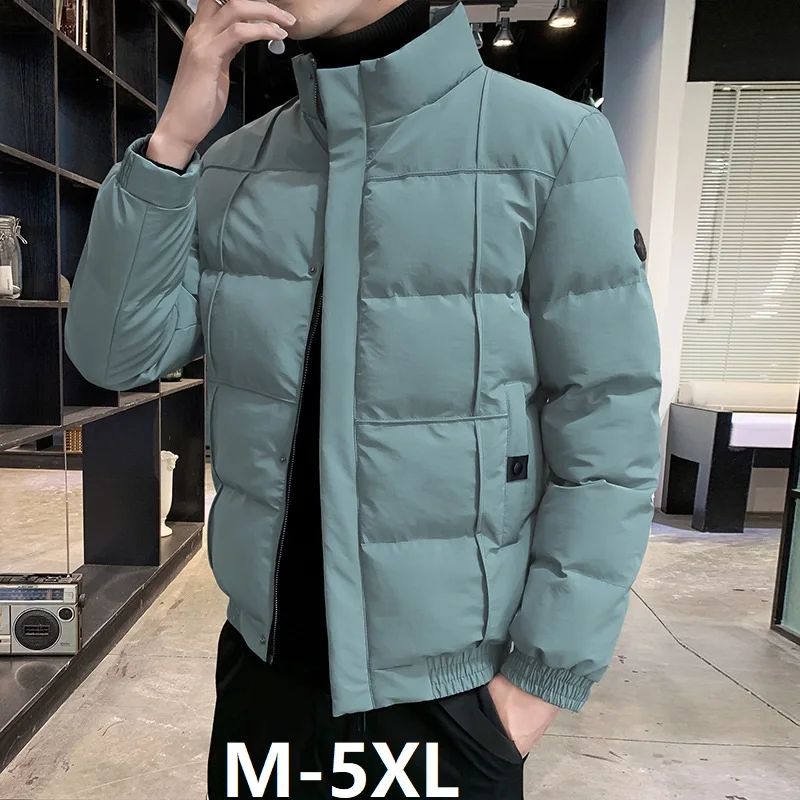 

Wholesale Winter Plus Size Black Coats Men Jackets Men's Male Blue Logo Down Coat Custom Puffer Jacket, 3colors