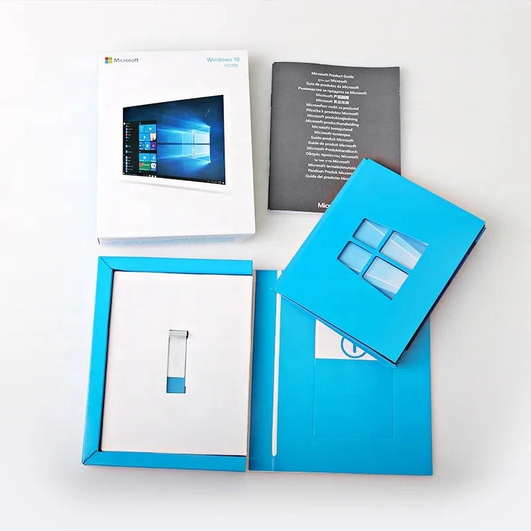 

Windows 10 Home License Key USB boxes Operating System Software Win 10 home