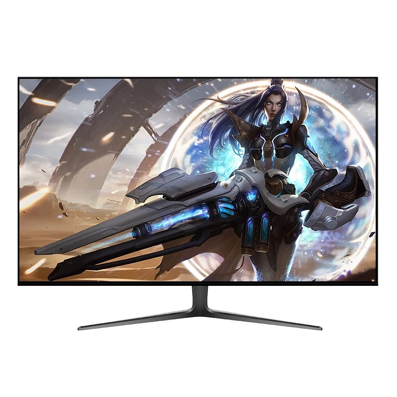 

Desktop computer 32 inch gaming monitor frameless fhd 165hz monitor, Black white