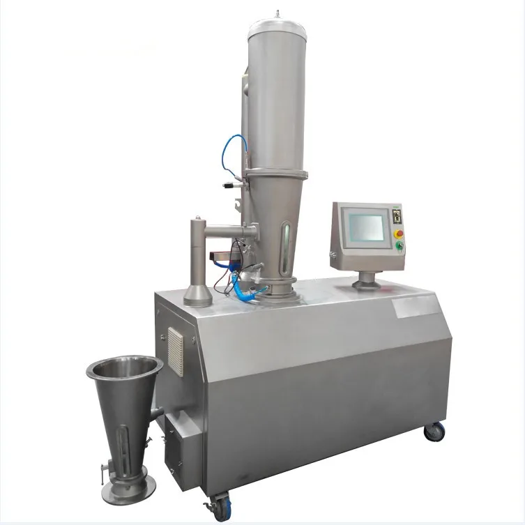 Flp Mini Lab Fluid Bed Granulator With Wurster Coating Process Buy