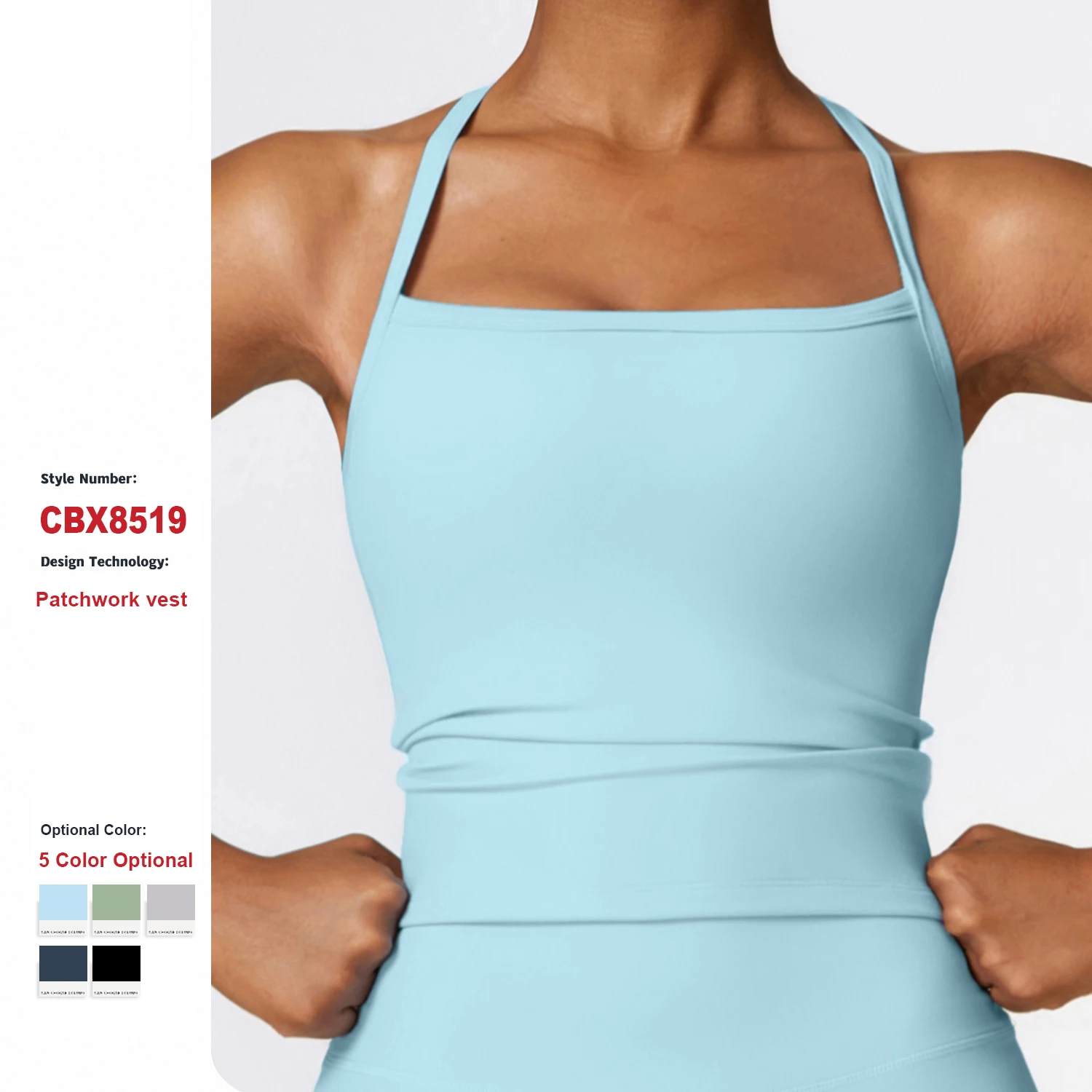 New Women Gym Exercise Athletic Yoga Tops Sleeveless Activewear Singlet Workout Tank Tops Beauty Back Sports Shirts Running Vest