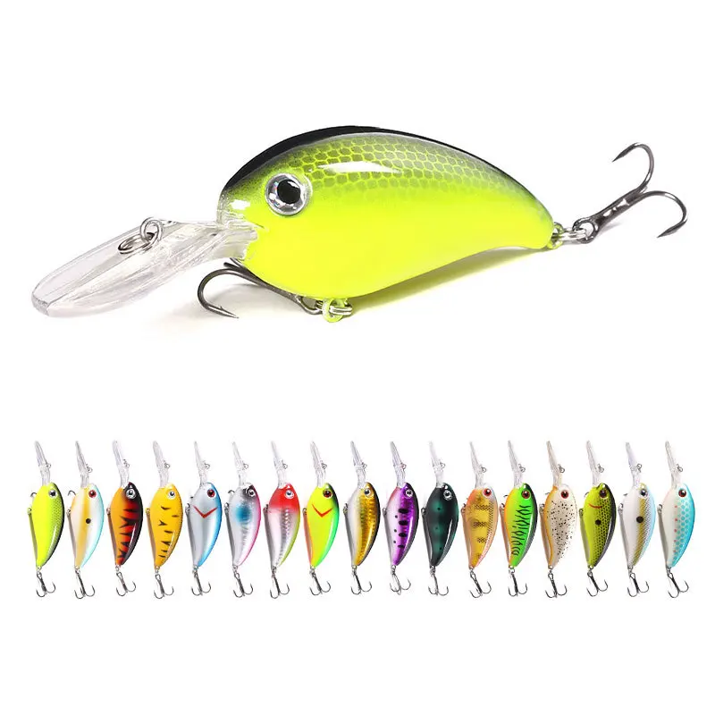 

Top Right 100mm 14g Cb031 Hard Abs Plastic 3d Eyes Crankbaits Fishing Lures For Bass And Pike, 18 colors