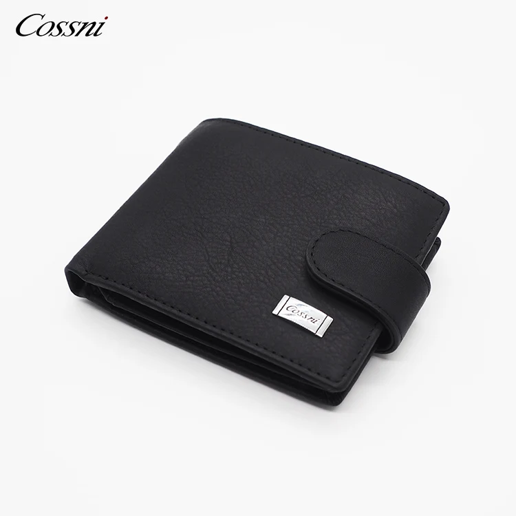 

Black Short Men Wallet 100% Genuine Leather, Black or customized
