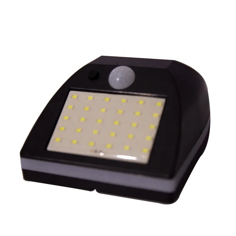 Chinese Good Quality Light Control Waterproof Recessed Exterior Led Solar Wall Light Outdoor