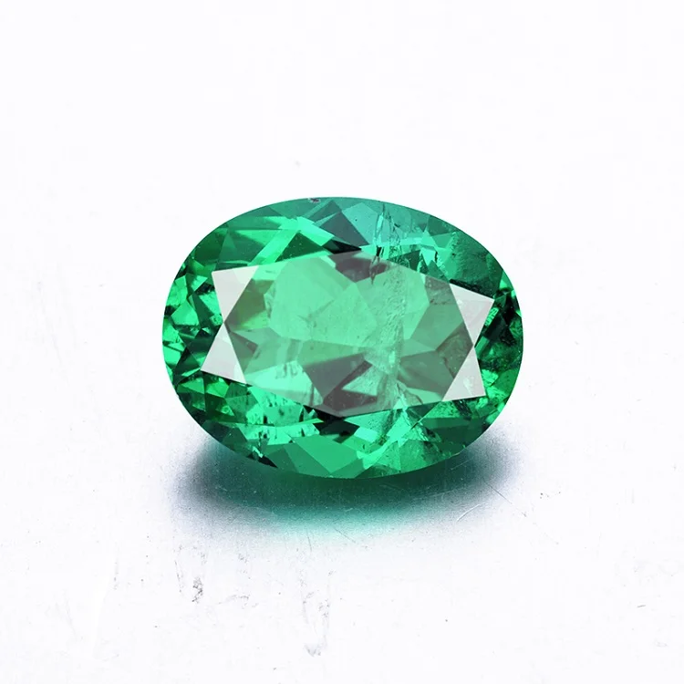 Oval cut emerald
