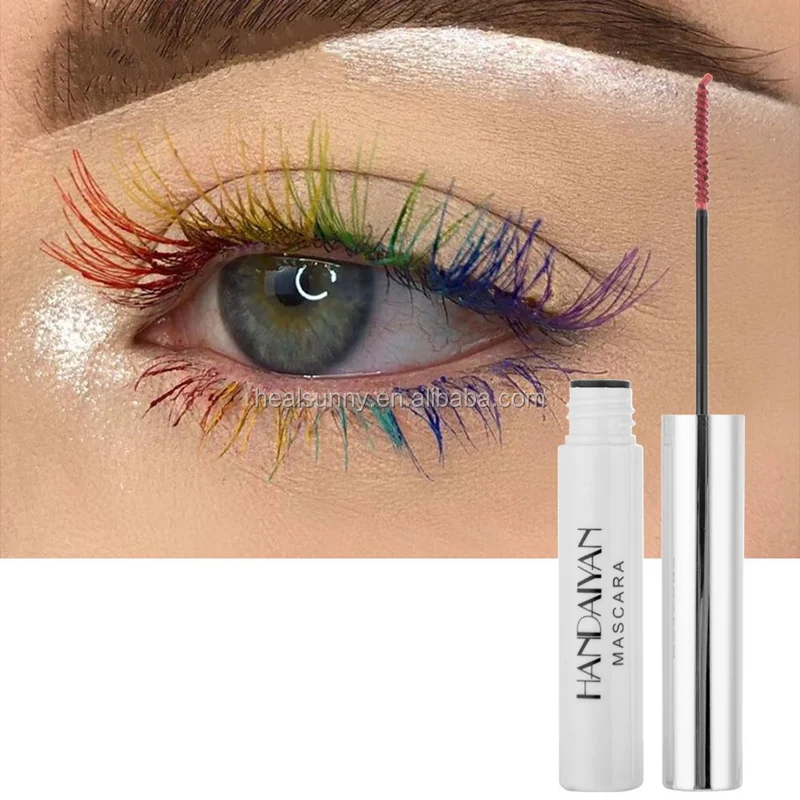 

OEM 3D Colorful Mascara Eyelash Extension Black Thick Lengthening Fiber Lash Mascara Waterproof Color Mascara