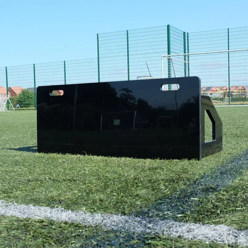 ZSPE Wholesales Print logo Color Plastic Portable Uhmwpe Soccer Rebounder Board Football Passing Wall