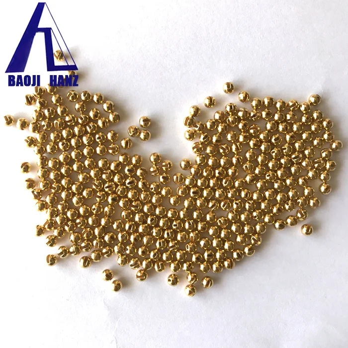 

Tungsten slotted beads for fishing weight 2.8mm, Gold/silver/copper