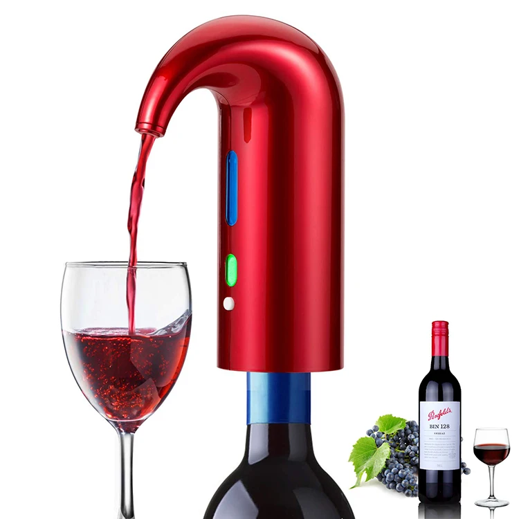 

Amazon Top Sale 2021 Intelligent White Wine Aerator Dispenser Automatic Electric Wine Decanter