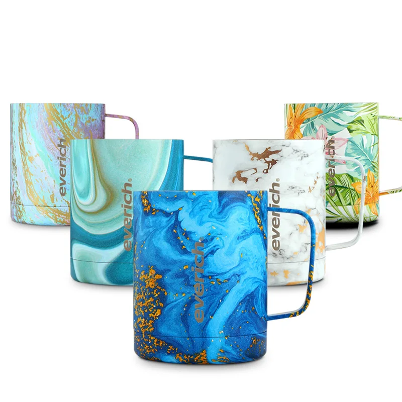 

14 oz Stainless Steel Vacuum Insulated Mug with Lid, Customized