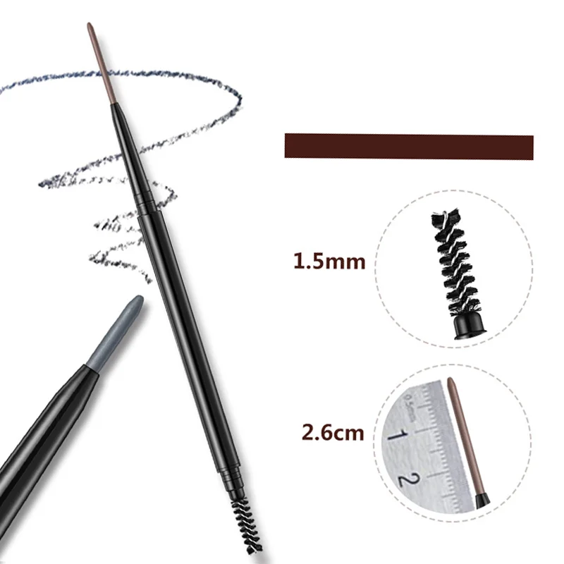 

Wholesale for Eye Makeup Fine Sketch Liquid Enhancer Dye Tint Pen thin with brush brow microblading