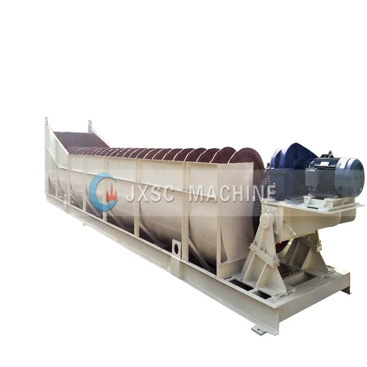 
Screw Wash Sand Machine Spiral Classifier Log Washer Hot Sale Silica Sand Washing Plant 