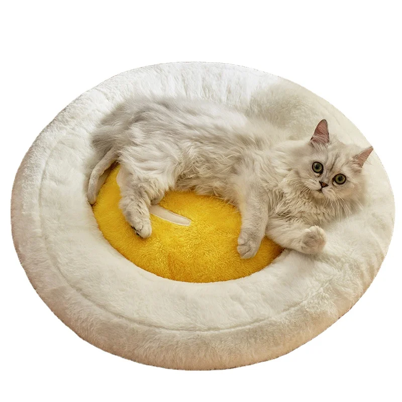 

Avocado Cat Litter Four Seasons Universal Fried Egg Cat Bed Cat Litter Kitten Mat, Picture