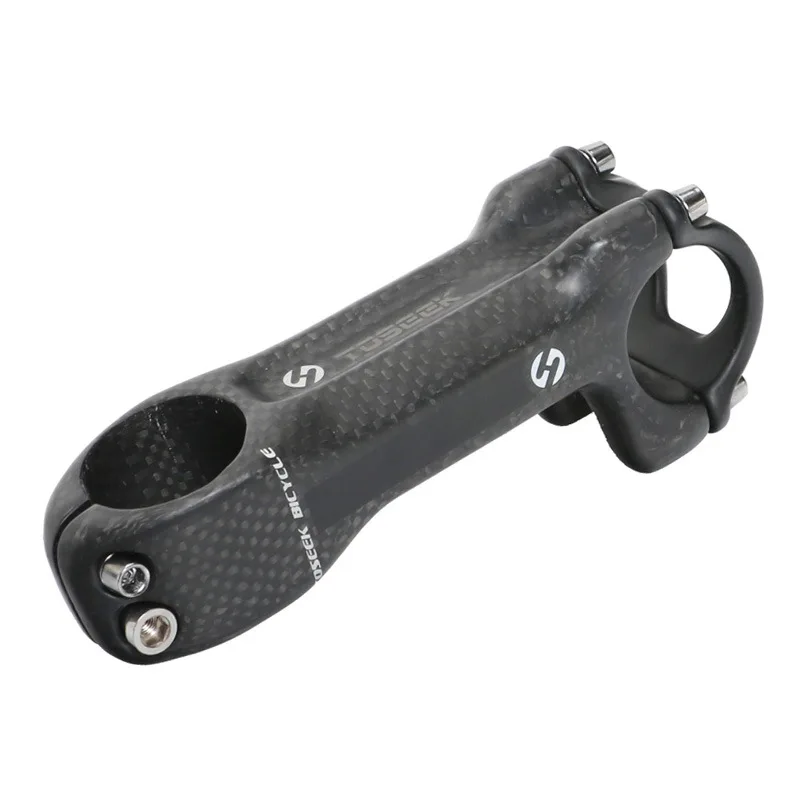 

TOSEEK Full Carbon Fiber Mountain Bike Stem MTB Road Bike Stem 25.4/31.8 mm *70/80/90/100/110/120mm 3k matte bike parts