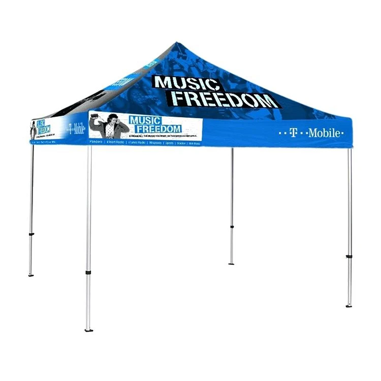 

Free design 10x10 pop up canopy tent for event, Color printing cmyk