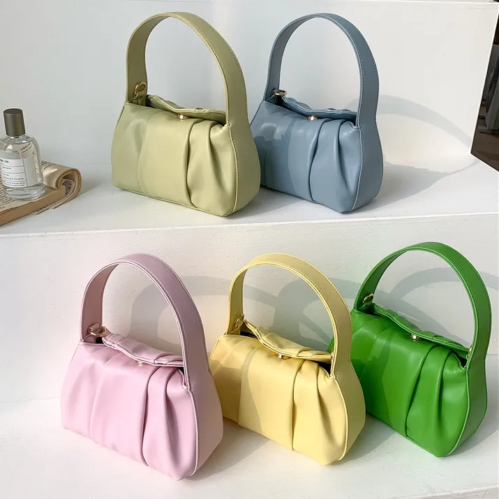 

NEW Simple Cloud Bags for Women Soft Leather Crossbody Shoulder Purses Designer Handbags Ladies Shoulder Small Bag