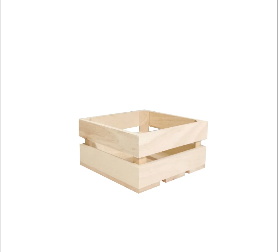 

Contenedor De Almacenamiento Home Decortion Sorting Basket Wooden Sundries Fruit Storage Container For Living Room Kitchen