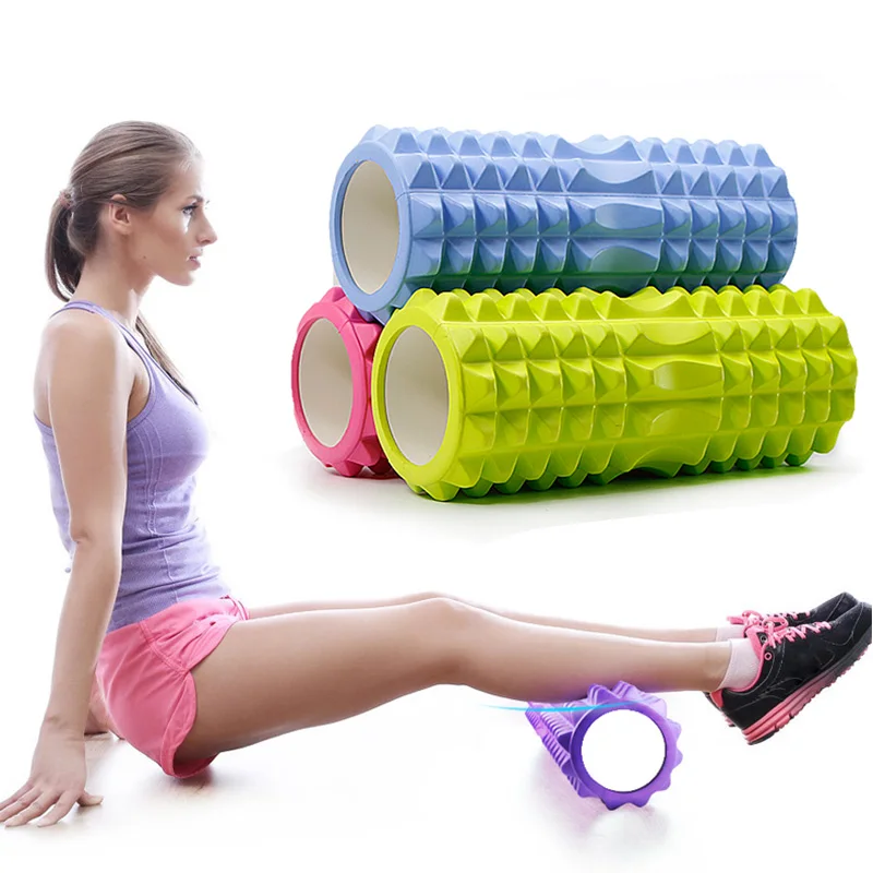 

Free Shipping Yoga Column Block Foam Fitness Exercises Muscle Massage Relax Pain Roller GYM Exercise Equipment