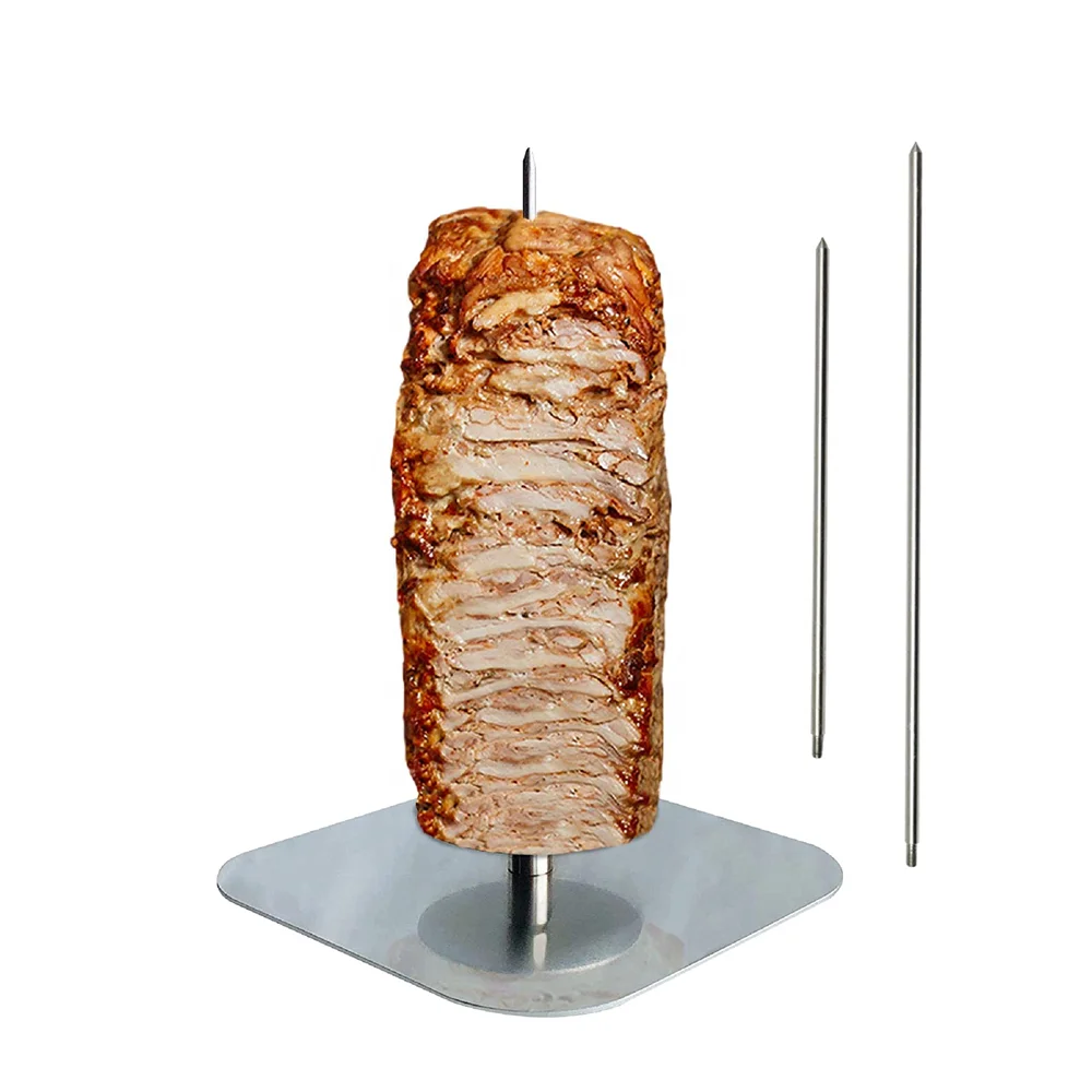 

Easy to Use All Stainless Steel Durable Gaucho Skewer Al Pastor Skewer Hack