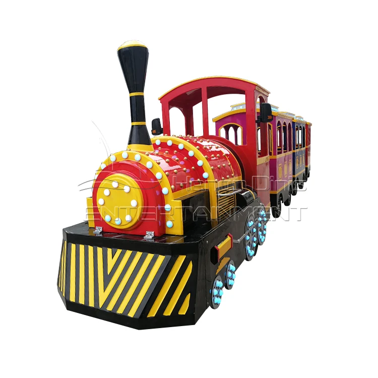 

Indoor and outdoor park center kids and adult amusement park sightseeing tourist road electric trackless train rides for sale, Picture or customized