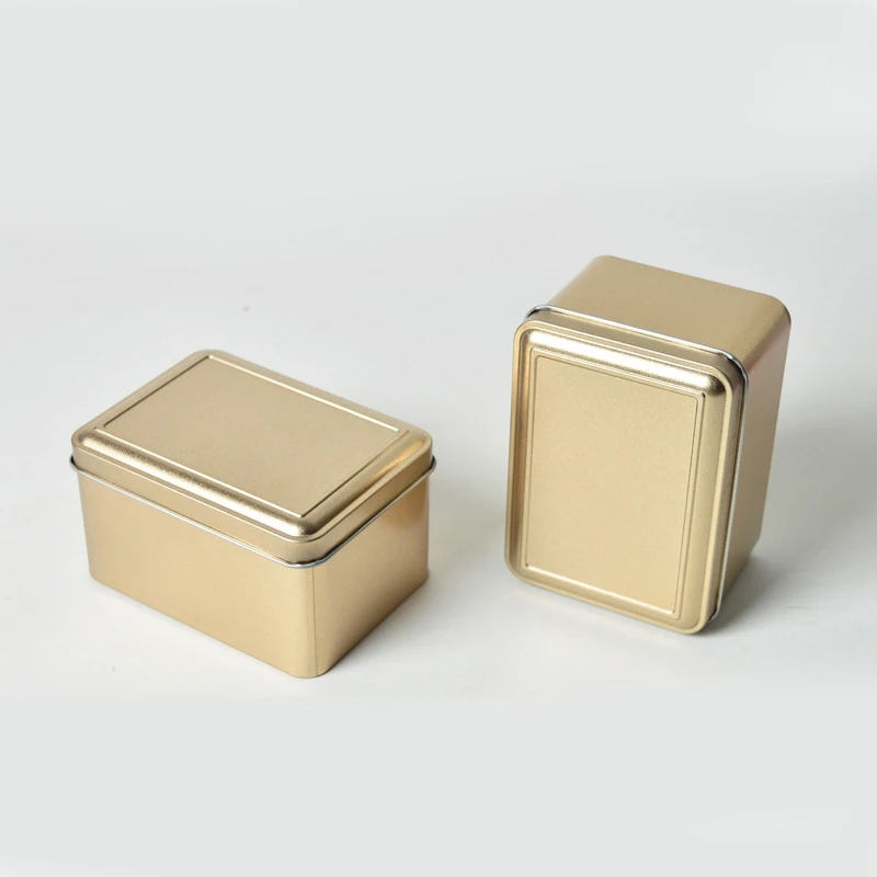 Wholesale Square Tin Box With Lid Packaging for Camera Speakers Spectacles Car Phone Holder Custom Label Logo for Mental Boxes