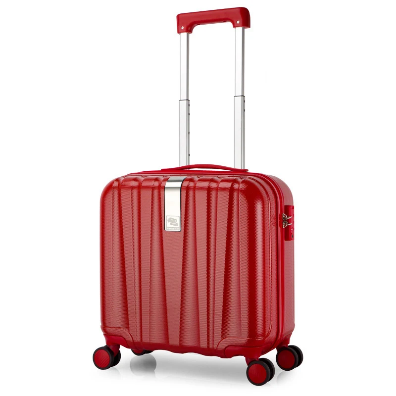 

Hanke small trolley case 16 inch boarding universal wheel suitcase cabin business travel luggage bag