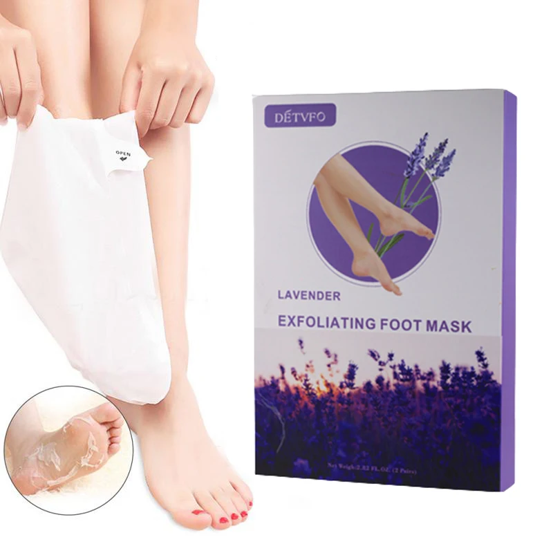 

Exfoliating Nourishing Organic Herbal Lavender Magic Foot Peeling Mask