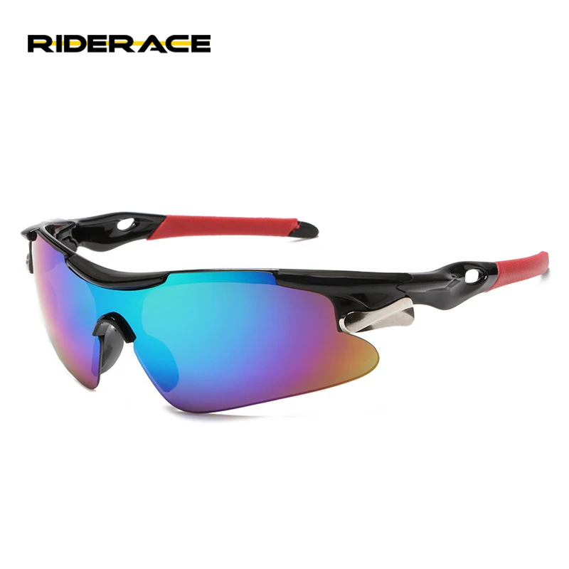 

Sports Men Sunglasses Road Bicycle Glasses Mountain Cycling Riding Protection Goggles Eyewear Mtb Bike Sun Glasses, Multicolor