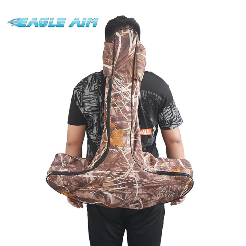 

Archery Camouflage T-type Storage Case Holder Canvas Bag for Hunting Outdoor Shooting Accessory