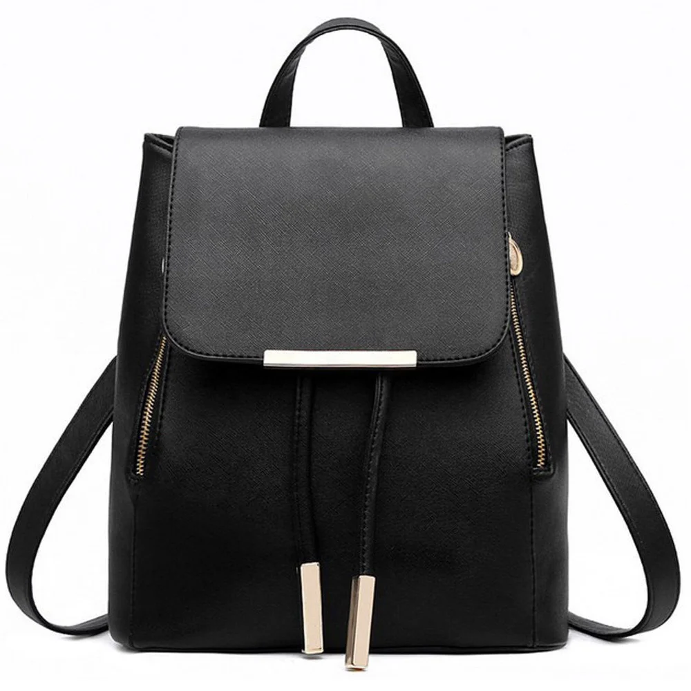 

Women's Small Tote Backpack Satchel Shoulder Rucksack Mini Travel PU Leather Bag, Pantone color