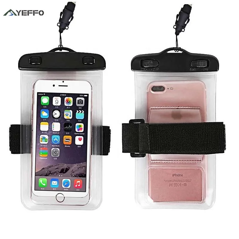 

YEFFO Outdoor IPX8 Waterproof Mobilephone Phone Case For iPhone X XS XR Max Water Proof Mobile Cases