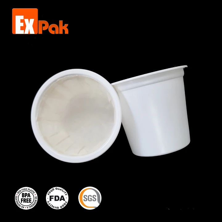 

biodegradable k cup 2.0 capsule, White or black customize