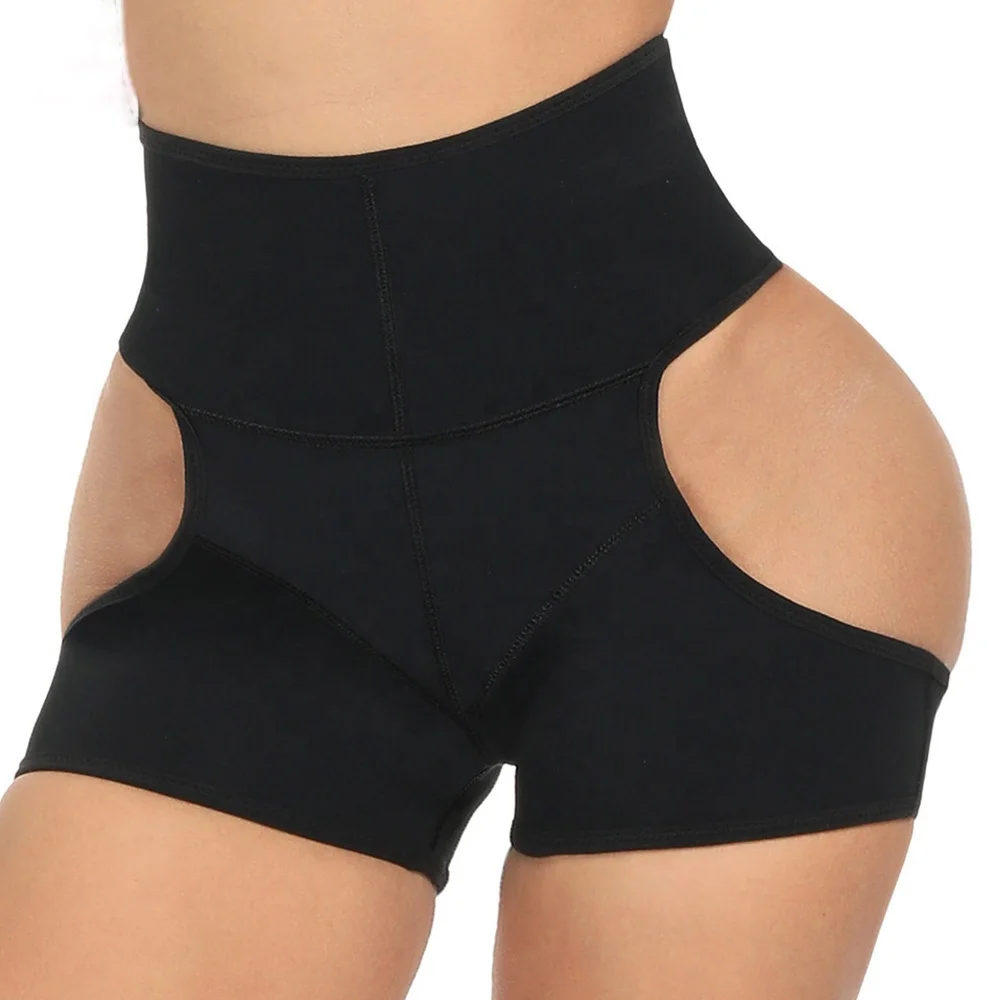 

Women Shaperwears Sexy Butt Lifter Panty Body Enhancer Tummy Control Panties Briefs Underwear Booty Body Shaper, Skin, black