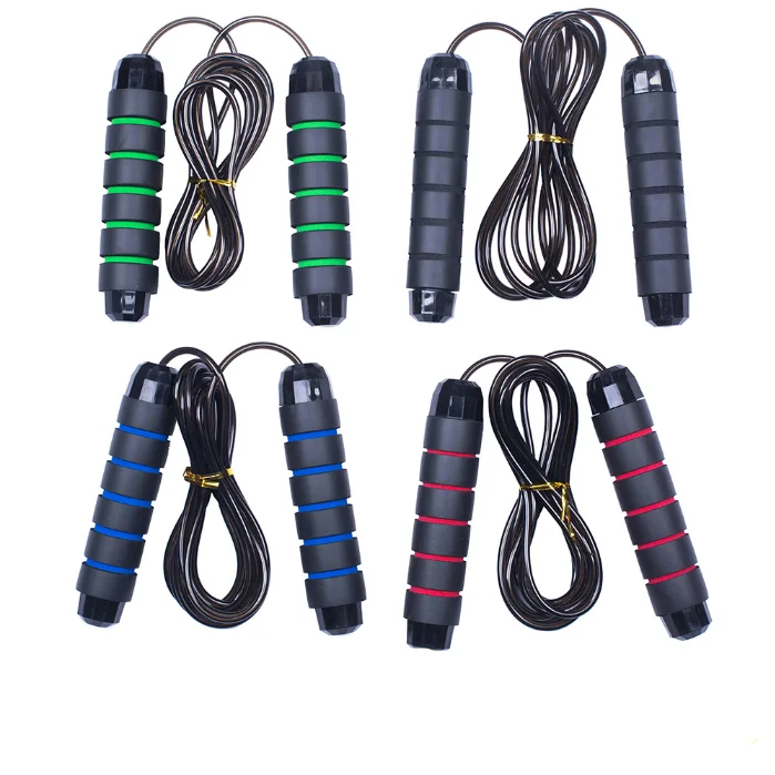 

Adjustable Customized Logo Cheap Jump Skipping Rope Exercise Counting Skipping Rope, As picture