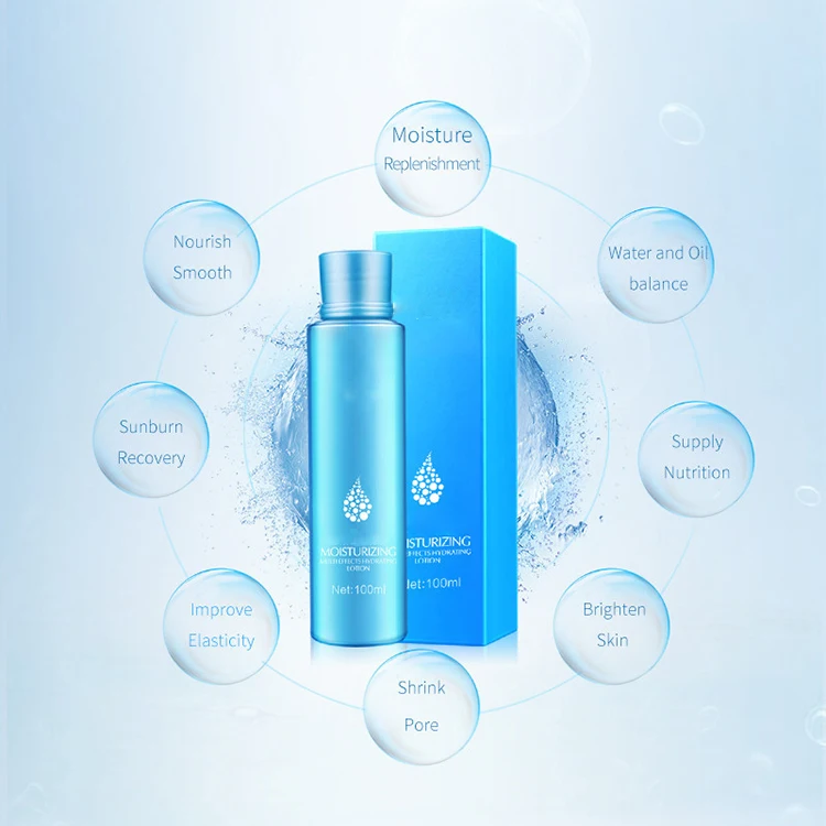 

Wholesale Natural Whitening Moisturizing Facial Skin Care Toner Lotion