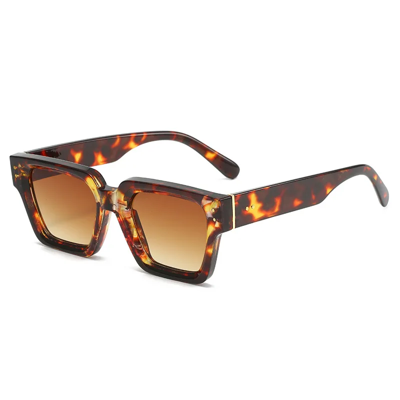 8263 Trend Wholesale Customized for Men and Women Luxury UV400 Retro Female Sunglasses High Quality Fashion Sun Glasses