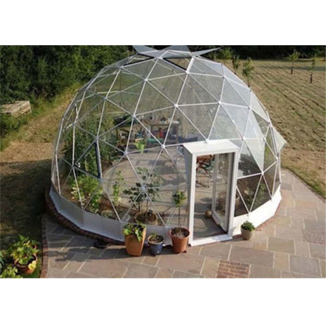 

4m Restaurant Garden Clear Roof Igloo Dome Tent House For Family, White,red,yellow,optional