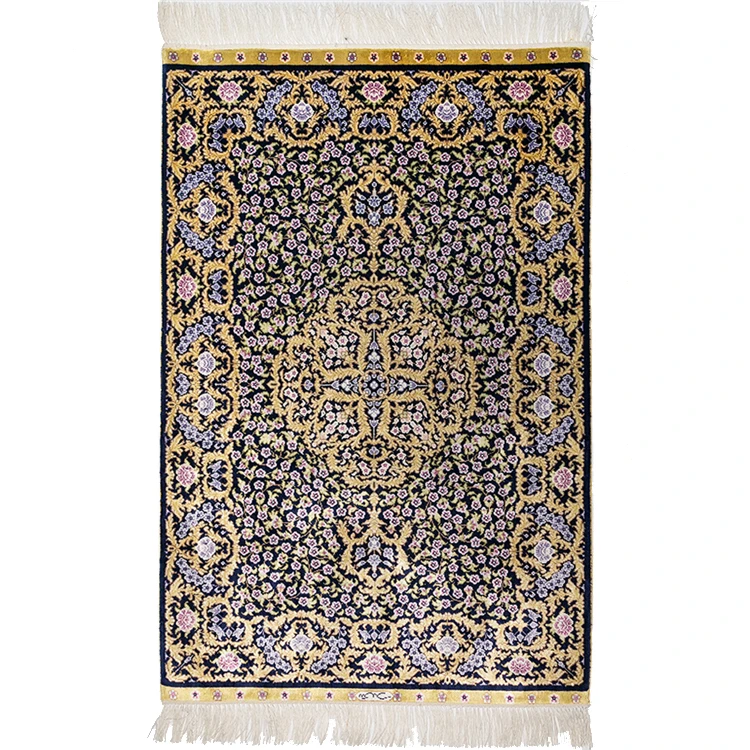 

Silk rugs living room praying mat panel carpet luxury handmade carpets