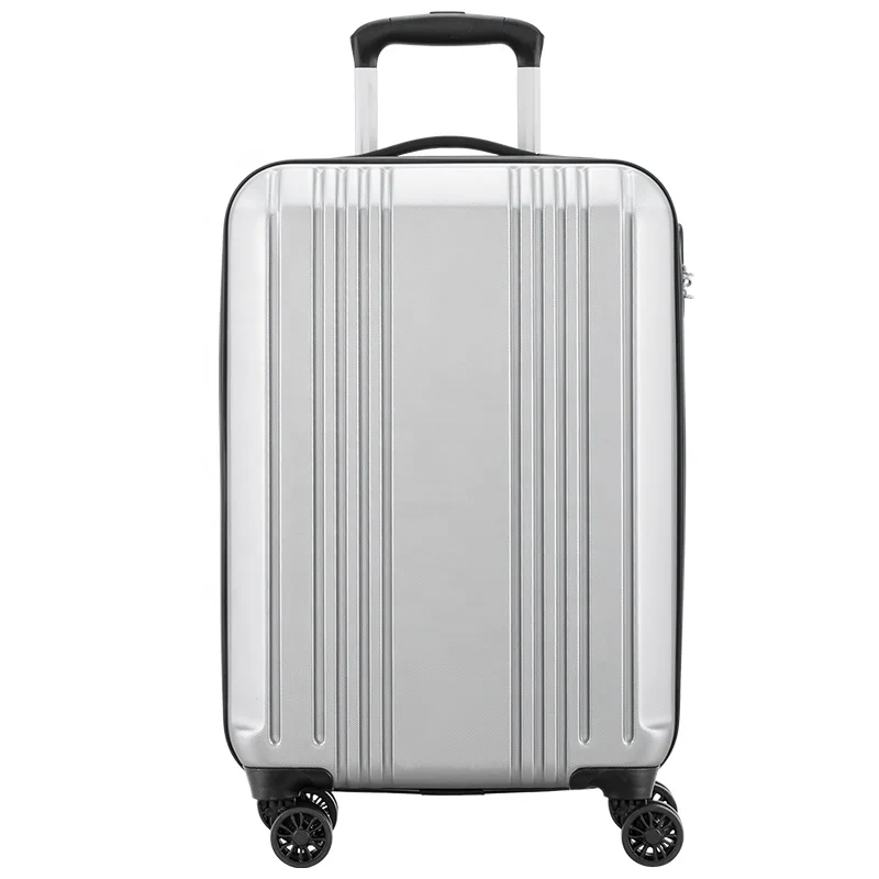 

Wholesale Spinner wheels luggage hard luggage travel trolley suitcase, Silver, black,rose gold, customized