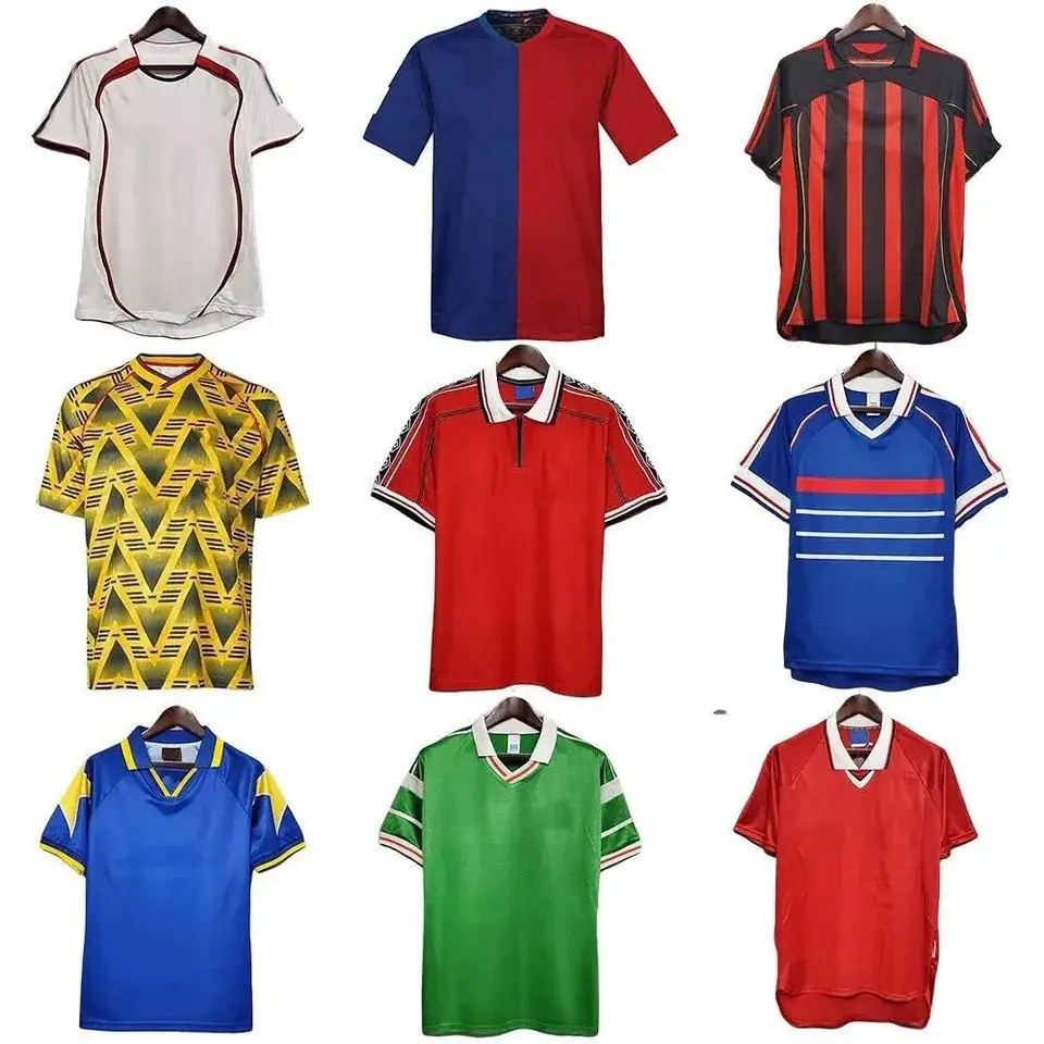 

Mens soccer shirts jerseys camisas tailandesas futebol thailand football t shirts camisas de futebol retro football jersey